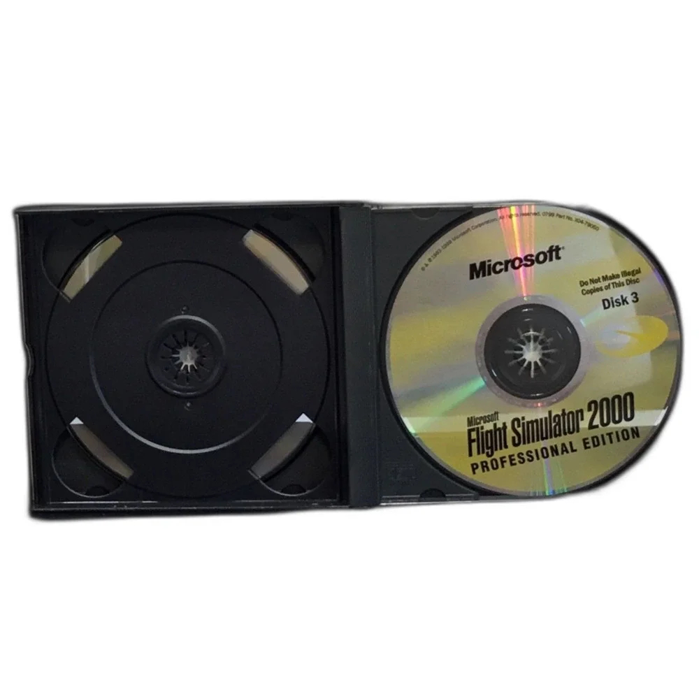 Microsoft Flight Simulator 2000 Professional Edition PC Windows Game